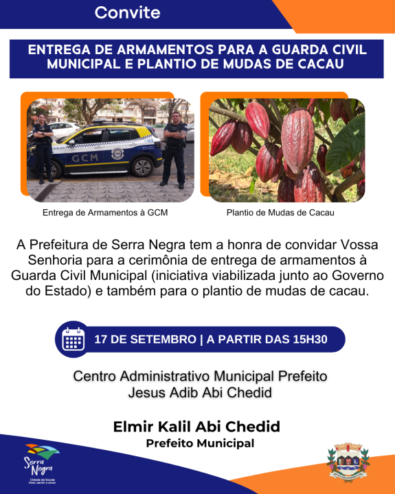 CONVITE ESPECIAL | 17 DE SETEMBRO | A PARTIR DAS 17H30