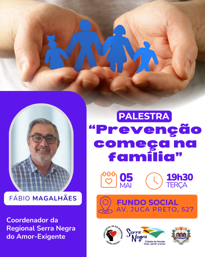 Prevenção começa na família!