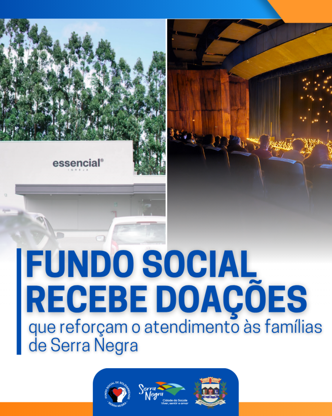 Fundo Social recebe doações que reforçam o atendimento às famílias de Serra Negra