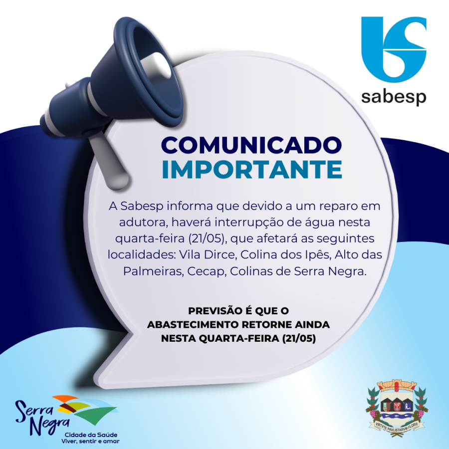 COMUNICADO IMPORTANTE!