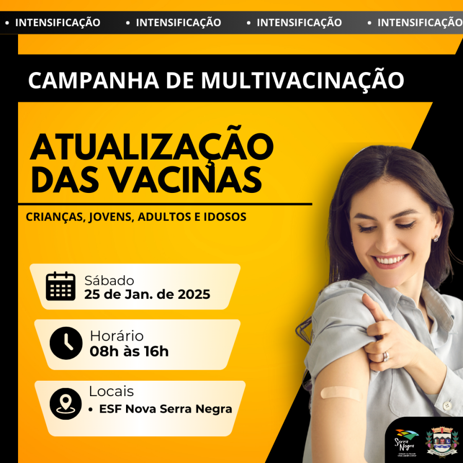 💉✨ Dia de Multivacinação! Atualize sua caderneta de vacinas!