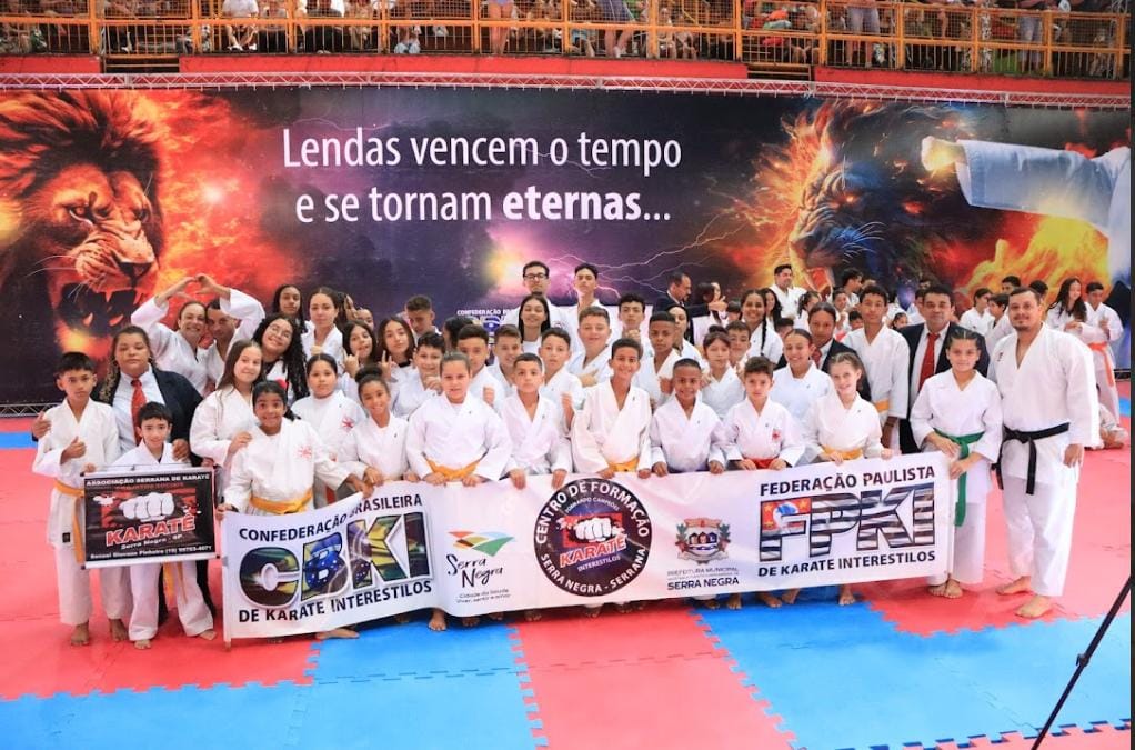 ATLETAS DE SERRA NEGRA PARTICIPAM DA 32ª COPA SÃO PAULO DE KARATÊ INTERESTILOS