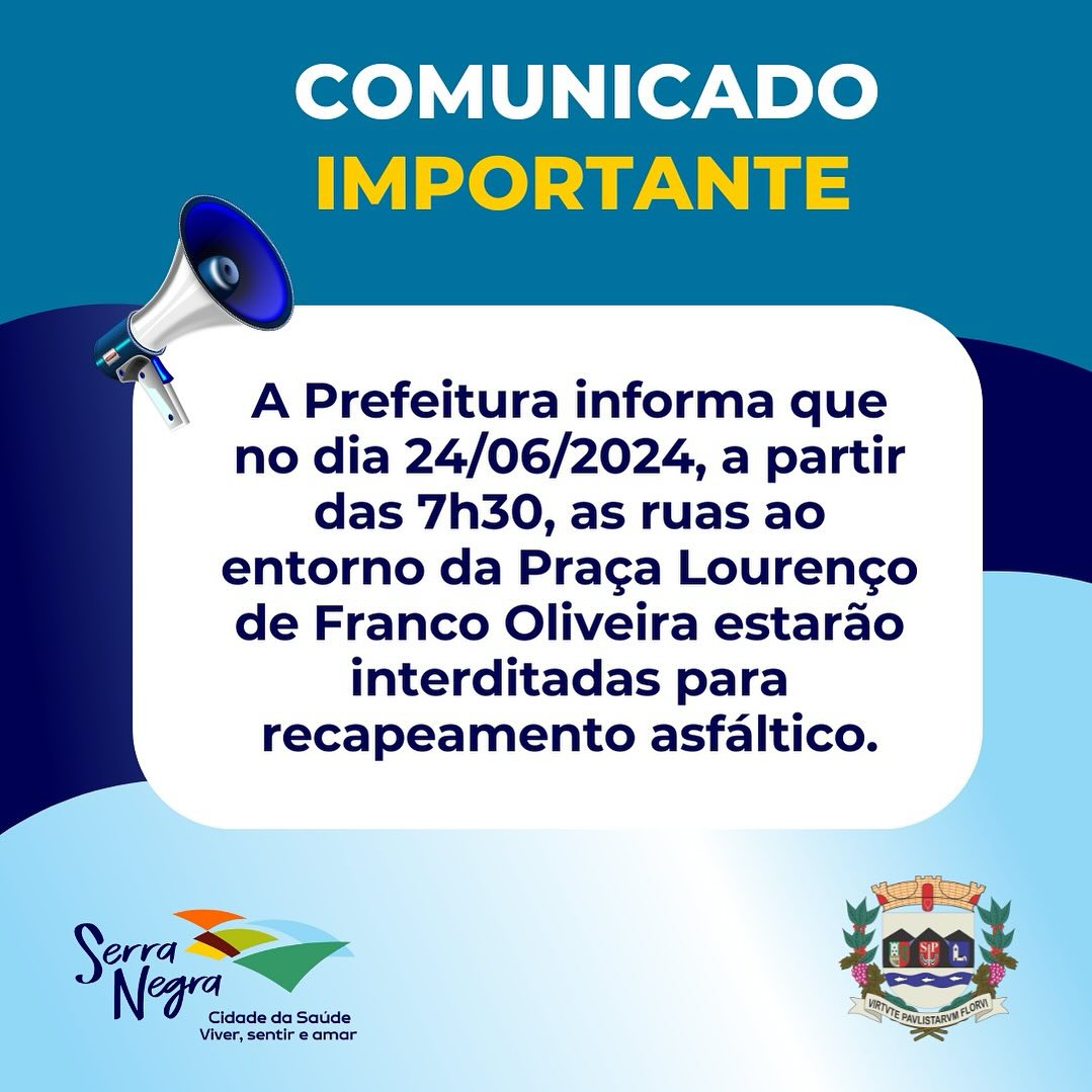 ATENÇAO MOTORISTAS - COMUNICADO IMPORTANTE