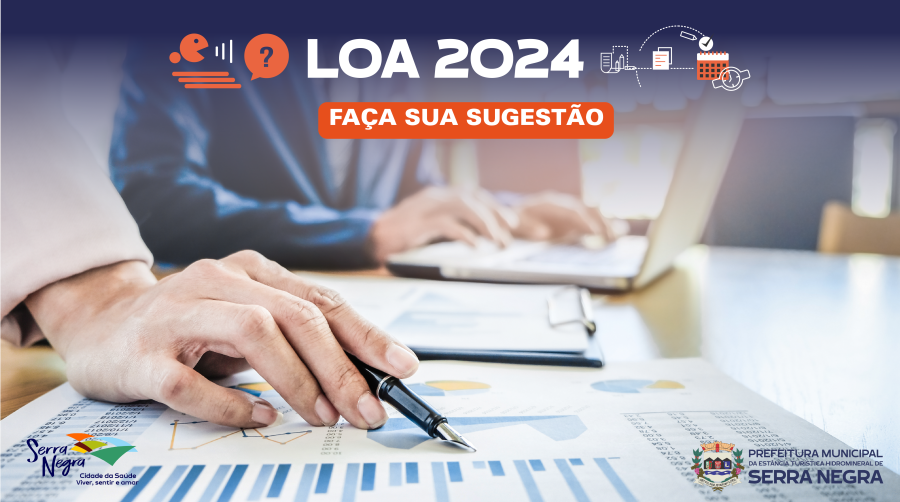 Sugestão popular para elaboração da LOA 2024 está disponível