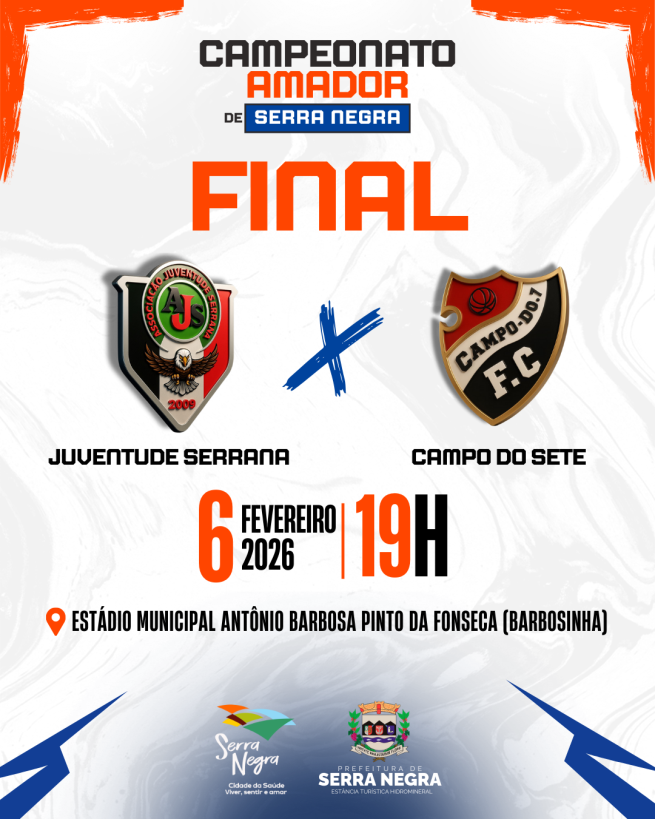 Juventude Serrana e Campo do Sete fazem a final do Amador de Futsal