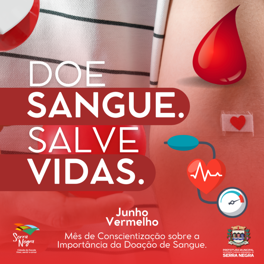 🩸 DOE SANGUE. SALVE VIDAS! 🩸