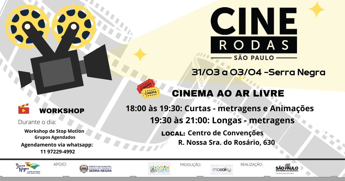 Cinema, TV e Animações