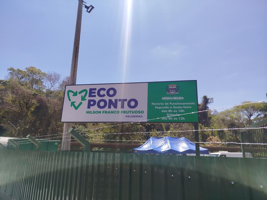 Ecoponto Nilson Franco Frutuoso: um marco para o meio ambiente em Serra Negra