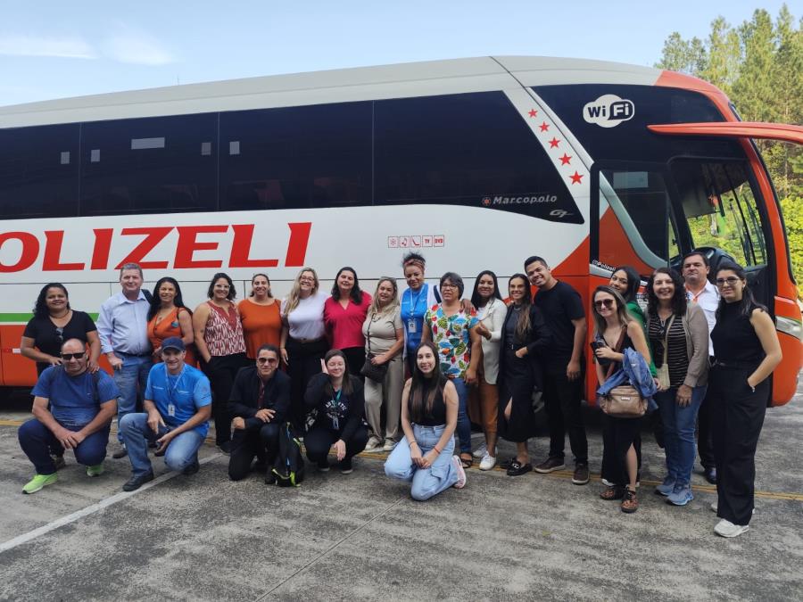 Empreendedores de Serra Negra visitaram a Feira do Sebrae 2024