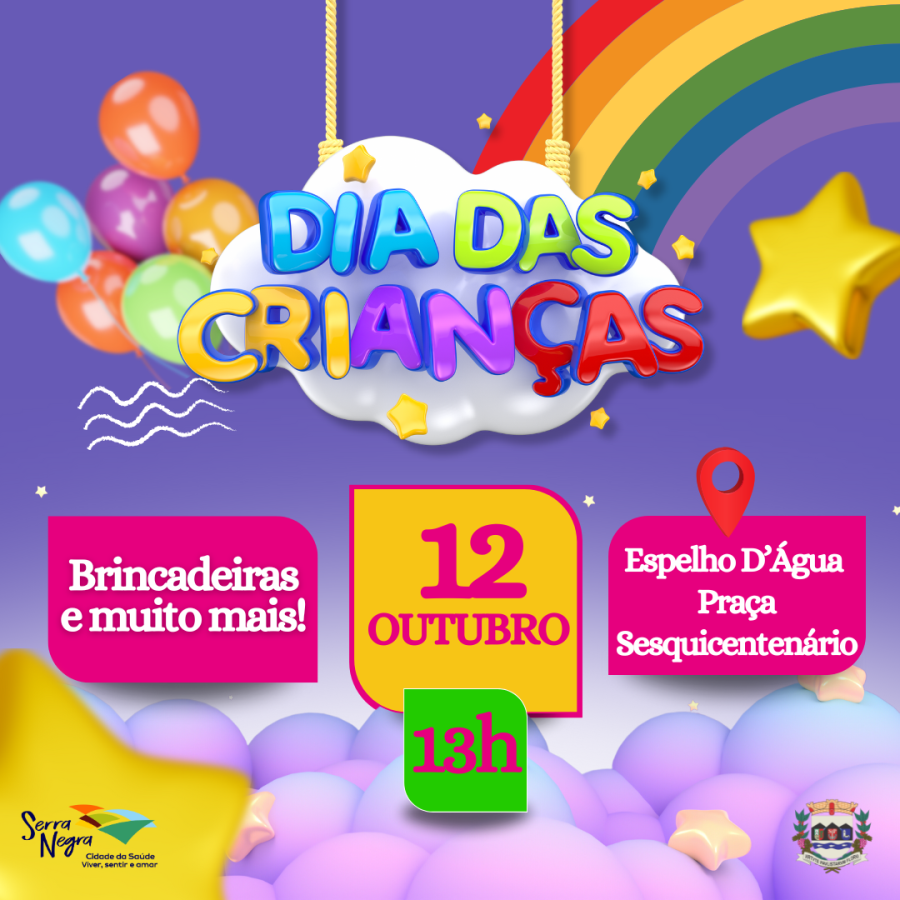 🎉✨ Vem aí um dia muito especial para a criançada! ✨🎉