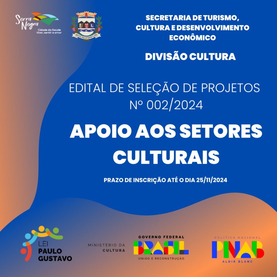 PRODUÇÃO E DIFUSÃO CULTURAL SELEÇÃO DE PROJETOS CULTURAIS COM RECURSOS DA POLÍTICA NACIONAL ALDIR BLANC DE FOMENTO À CULTURA – PNAB