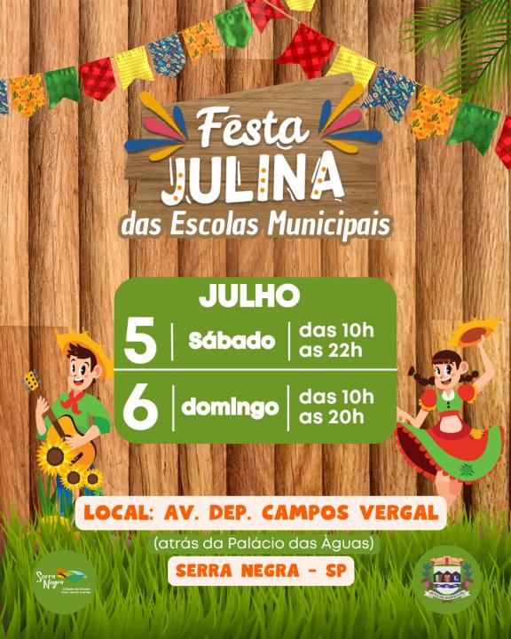 🎉 A Festa Julina das Escolas Municipais está chegando!