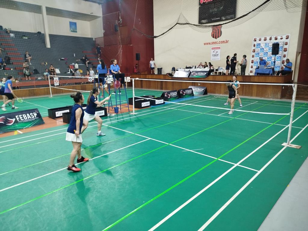 Serra Negra apoiou o 5º Sênior Veterano Master de Badminton