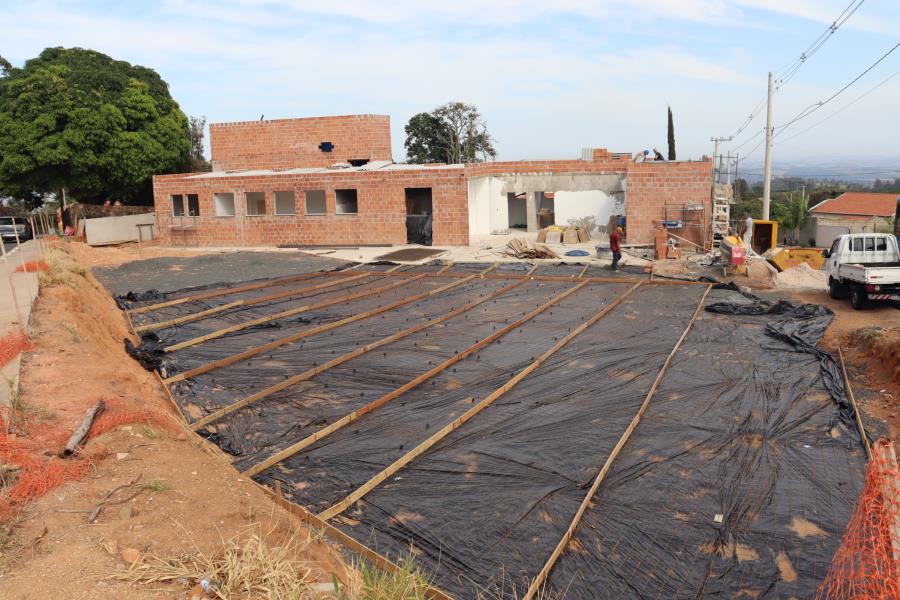 Continua a construção da nova unidade de saúde da região da Nova Serra Negra