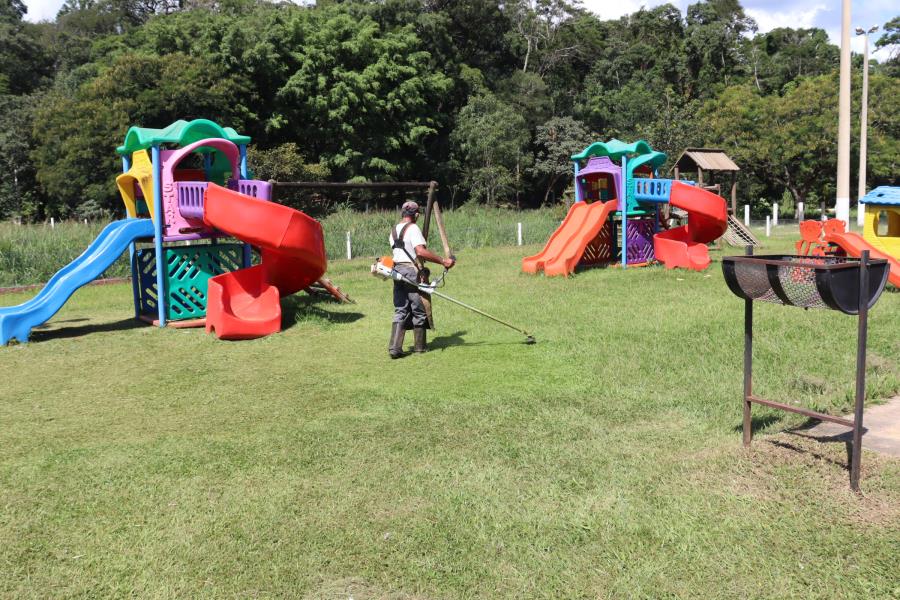 Parque Represa Dr. Jovino Silveira passa por melhorias