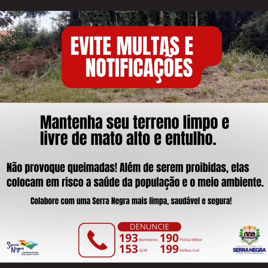 OPERAÇÃO SERRA NEGRA SEM FOGO 2025