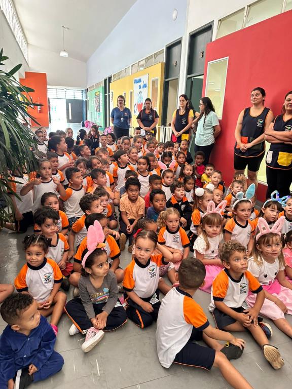 Fundo Social leva alegria da Páscoa aos alunos da rede municipal