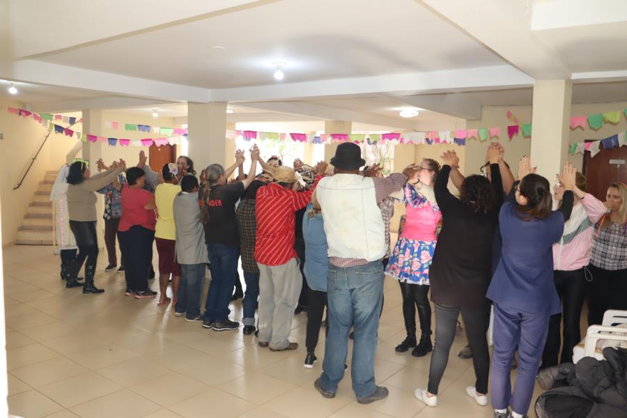 CAPS promoveu festa junina para seus pacientes