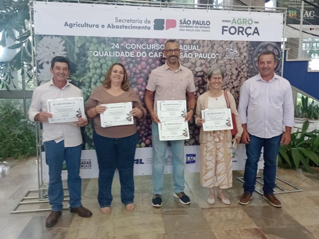 Serra Negra se destaca no Concurso Estadual “Qualidade do Café de São Paulo 2025” com cinco produtores premiados