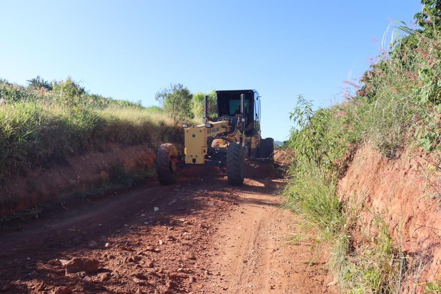 PREFEITURA REALIZOU A MANUTENÇÃO EM ESTRADAS RURAIS