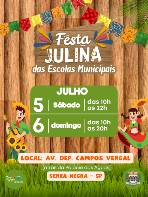 🎉 A Festa Julina das Escolas Municipais está chegando!