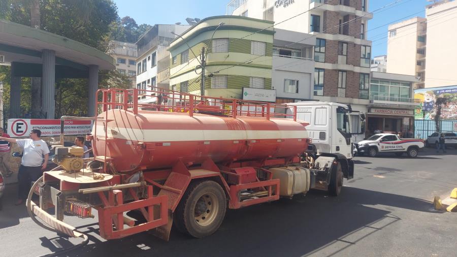 Princípio de incêndio no Centro é rapidamente controlado