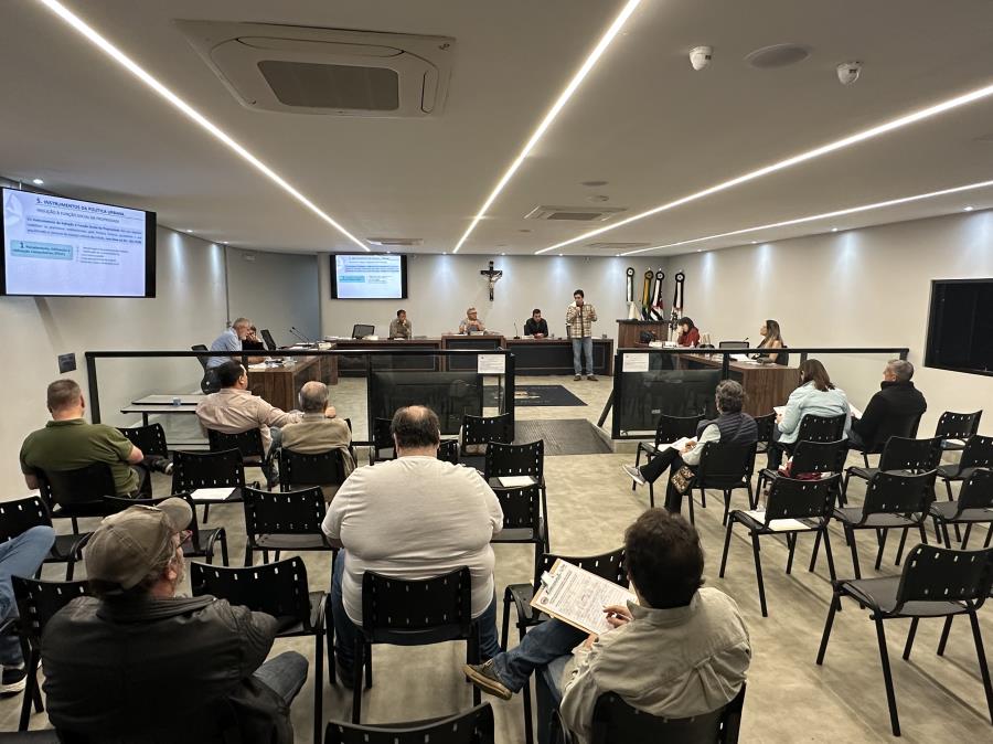 Contribuições populares para o novo Plano Diretor podem ser enviadas até 1º de setembro na Câmara Municipal