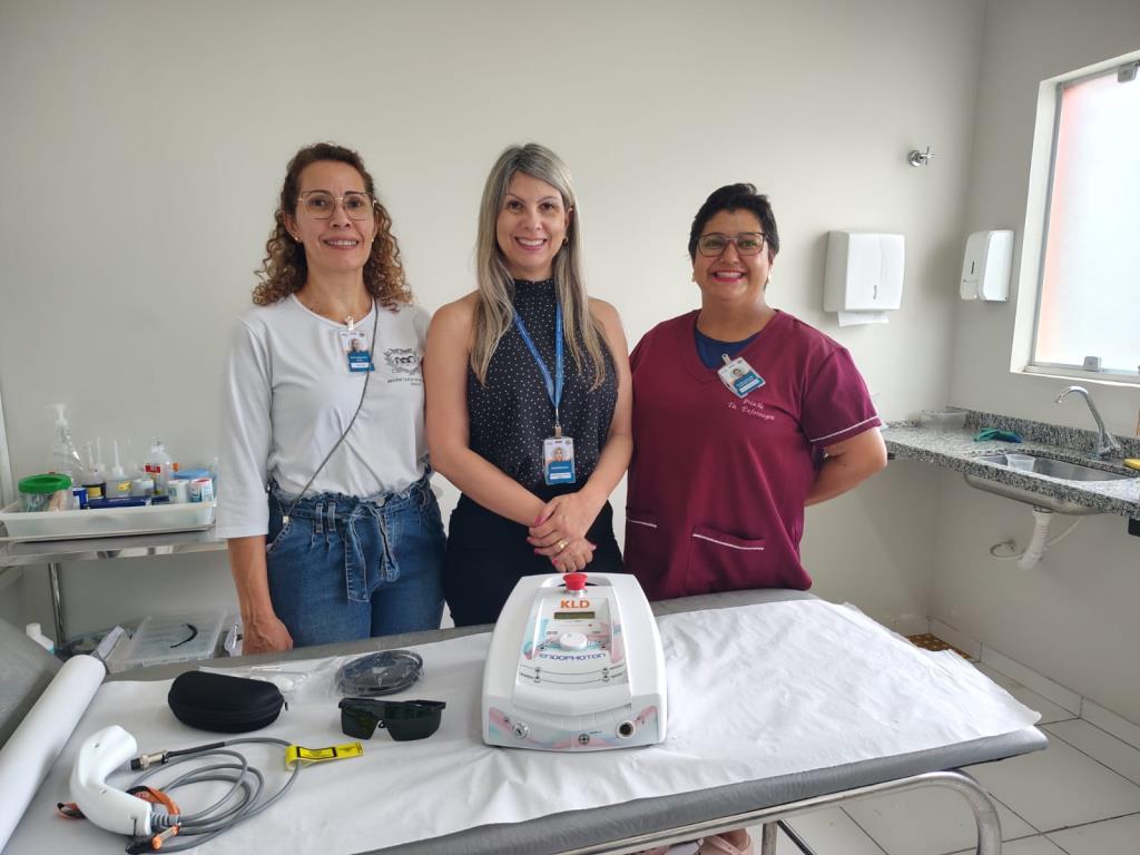 PREFEITURA ENTREGA APARELHOS DE LASERTERAPIA AOS POSTOS DE SAÚDE DE SERRA NEGRA