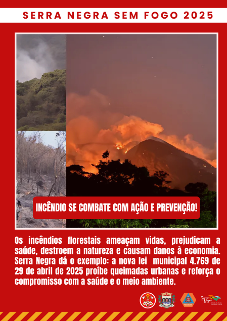 OPERAÇÃO SERRA NEGRA SEM FOGO 2025