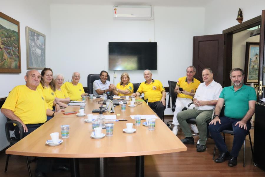 Convenção Distrital do Lions Clube foi debatida em reunião com Prefeito