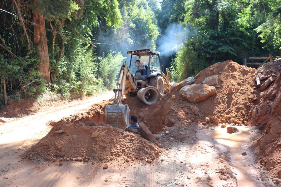 PREFEITURA PREPARA ÁREA PARA IMPLANTAÇÃO DA  USINA DE ASFALTO