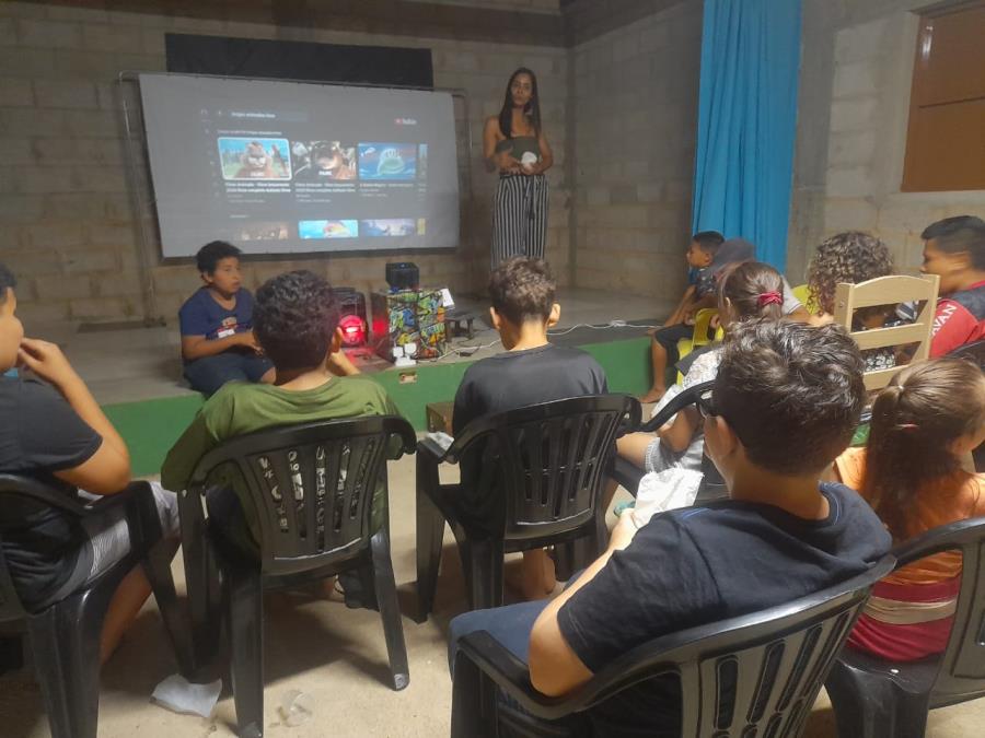 Mostra de animação itinerante percorre bairros de Serra Negra com exibições de graça