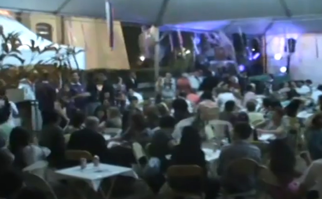 Quermesse em homenagem à padroeira de Itaú de Minas