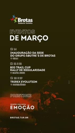 Eventos em Março