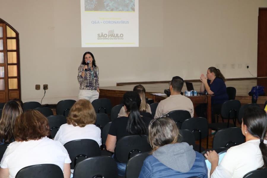 Capacitação sobre Corona Vírus
