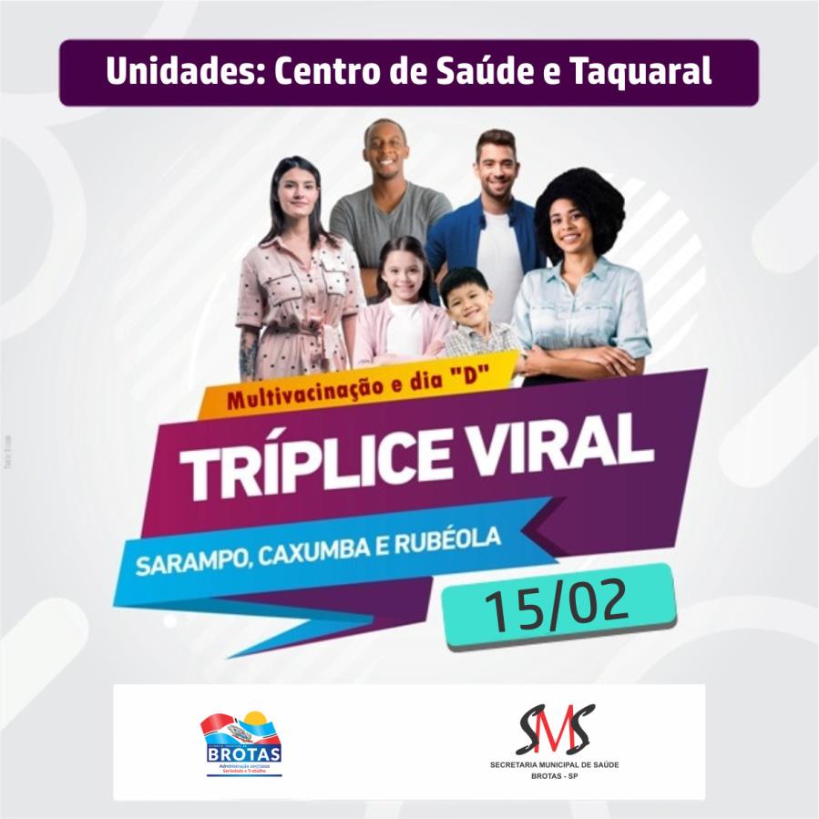 Campanha de Vacinação Tríplice Viral e Febre Amarela