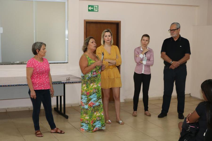 Aula Inaugural do Curso de Maquiagem