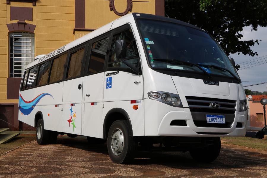 Novo ônibus para a Secretaria de Saúde