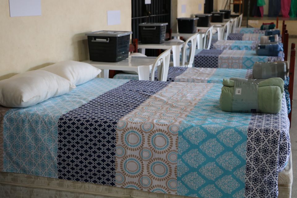 Implantação de Alojamento provisório para moradores de rua