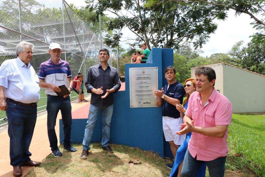 Inaugurado o Campo Society do Centro Comunitário