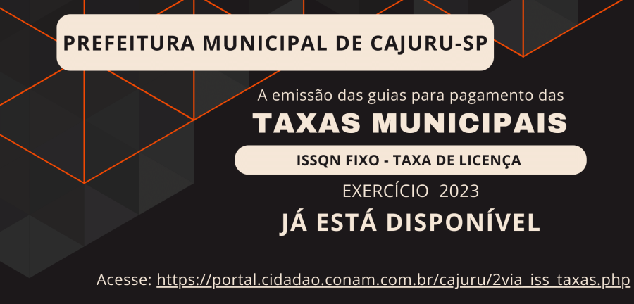 Atenção Contribuintes do ISSQN FIXO - TAXA DE LICENÇA