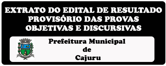 CONCURSO PÚBLICO – EDITAL Nº 001/2023