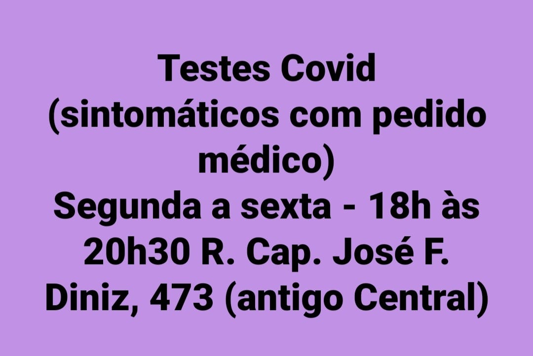 Testes de Covid-19