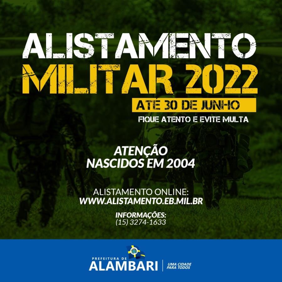 Alistamento Militar 2022