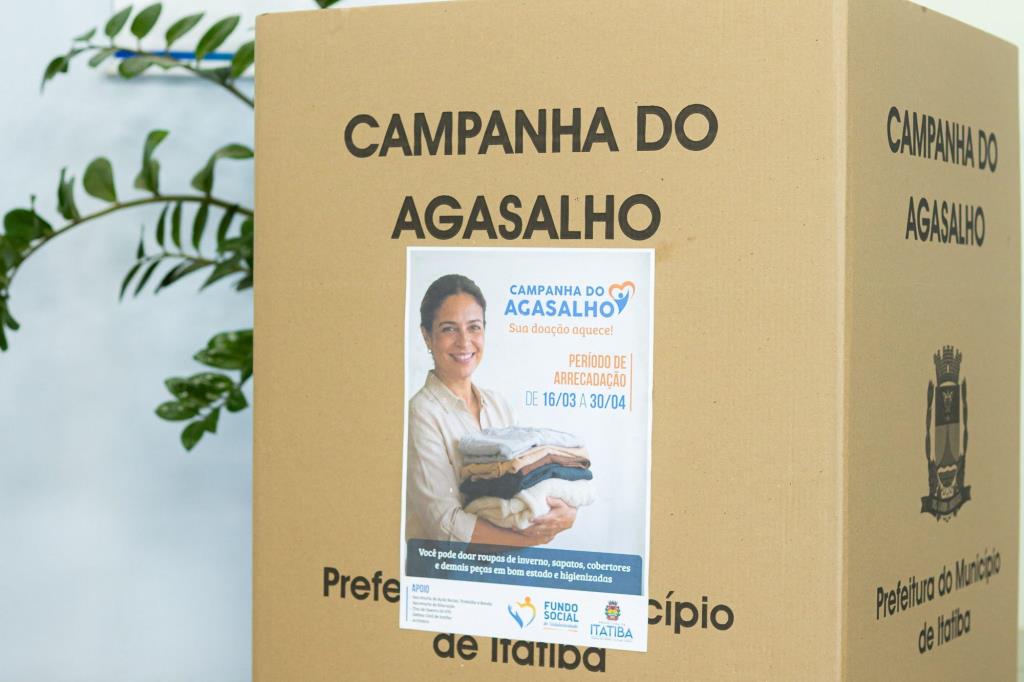 Fundo Social aumenta número de pontos de arrecadação da Campanha do Agasalho