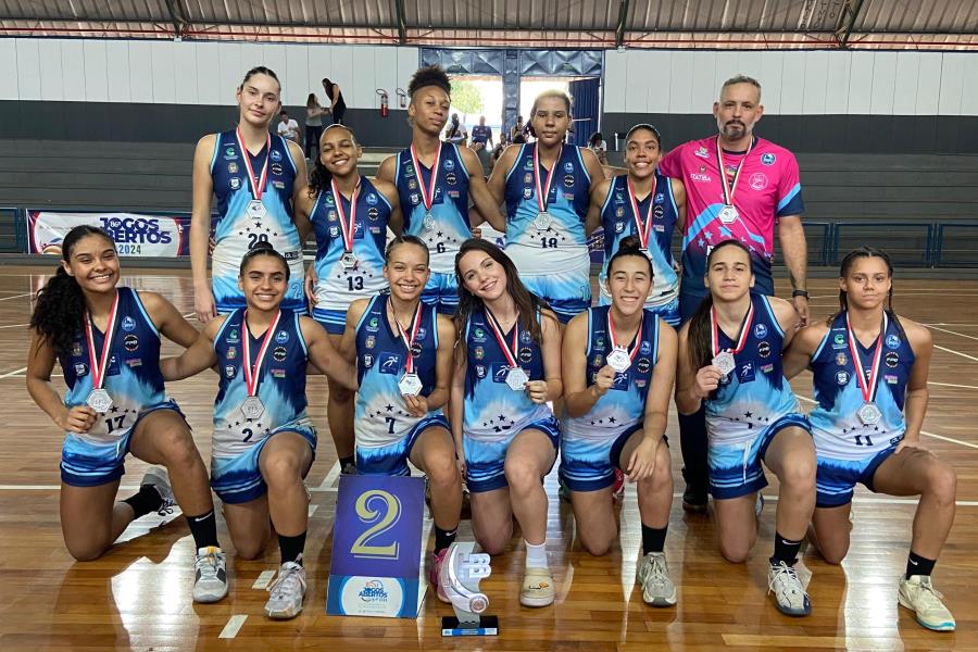 Itatiba é prata no Basquete sub-21 feminino nos Jogos Abertos