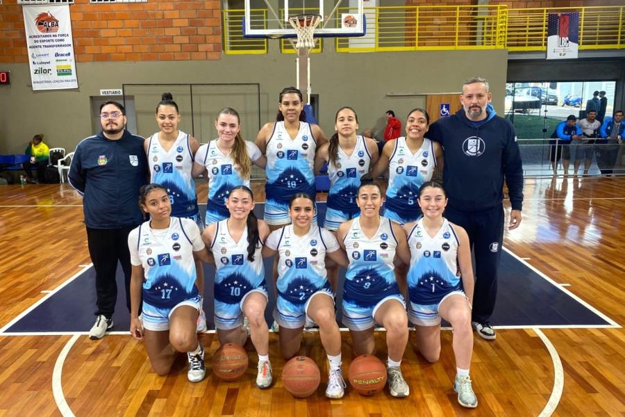 Basquete feminino estreia com vitória na final estadual dos Jogos Abertos