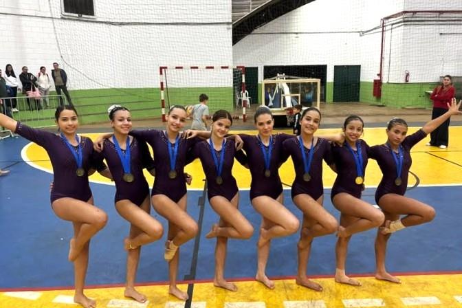 Seleção itatibense é bronze na Liga Regional de Ginástica Artística