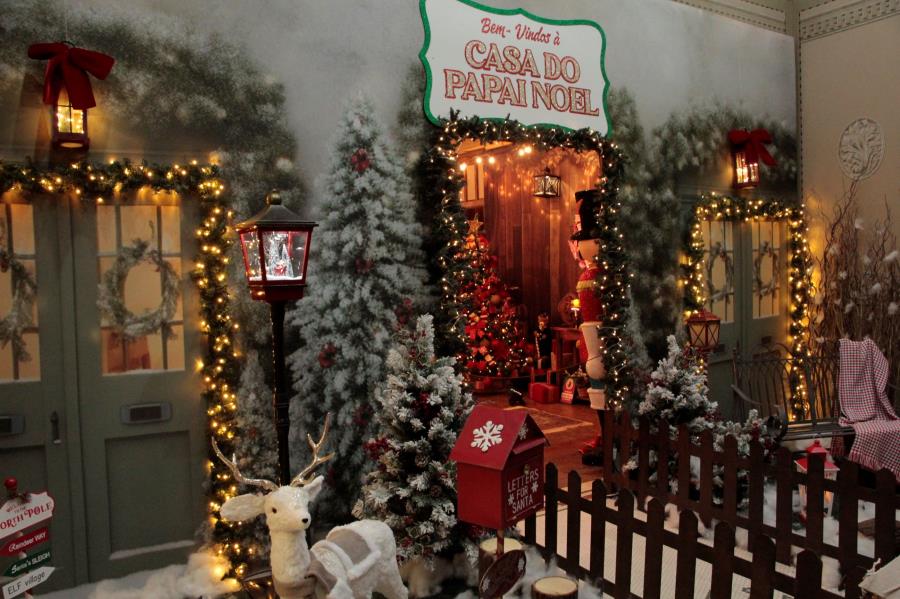 Mais de 22.300 pessoas visitam Casa do Papai Noel da Prefeitura de Itatiba