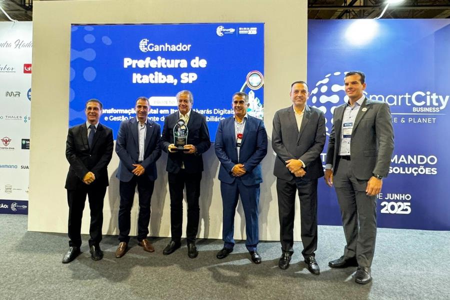 Itatiba recebe Prêmio InovaCidade 2025